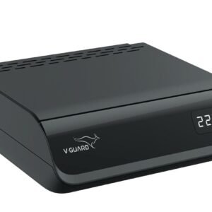 V-Guard Crystal TT 100 Plus TV Stabilizer with Digital Display for 140 cm (55") TV + Set Top Box + Home Theatre System/Gaming Console (Working Range: 90-290 VAC; 3 A)