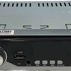 Tech-lobby Double IC High Power Universal Fit Mp3 Car Stereo with Bluetooth/USB/FM/AUX/MMC/Remote & Built-in Equalizer with Bass & Treble Control [Also, Includes a Free 3.5mm Premium Aux Cable]