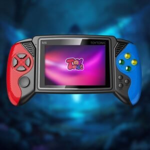 TOYTONIC Portable Retro Handheld Game Console for Kids | Classic Gaming with Preloaded 620 Games | 3.5" Color Screen, Built-in Power Cell, TV Output | Video Games Player 𝐋𝐢𝐦𝐢𝐭𝐞𝐝 𝐓𝐨𝐝𝐚𝐲
