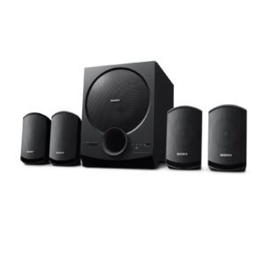 Sony SA-D40M2 All in One 4.1ch Home Theatre System with 100W Power Output and Powerful Subwoofer – Black